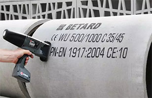EBS-260手持式喷码机 混凝土-管桩多样化标识